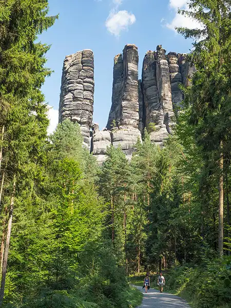 Highlight Elbsandsteingebirge - Affensteine